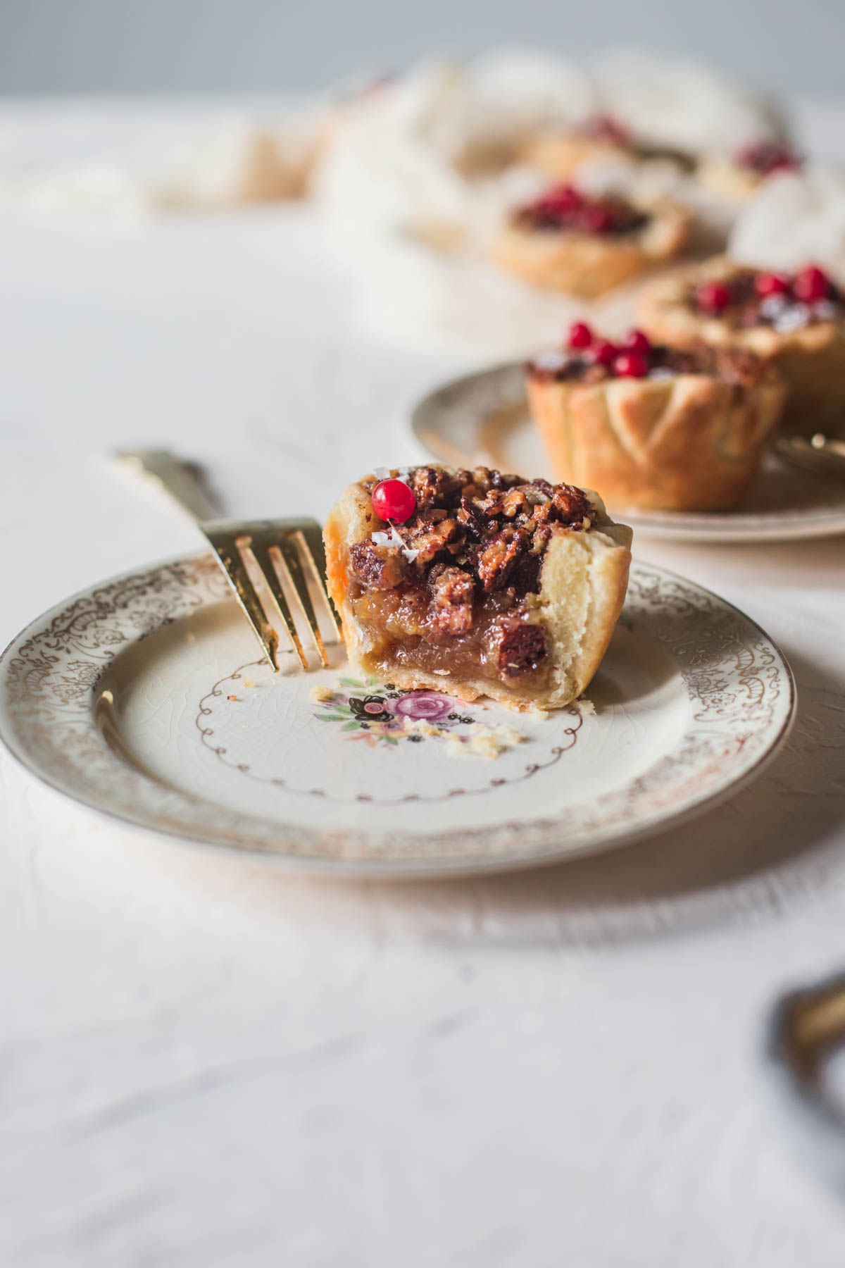 Browned Butter and Maple Mini Pecan Pies