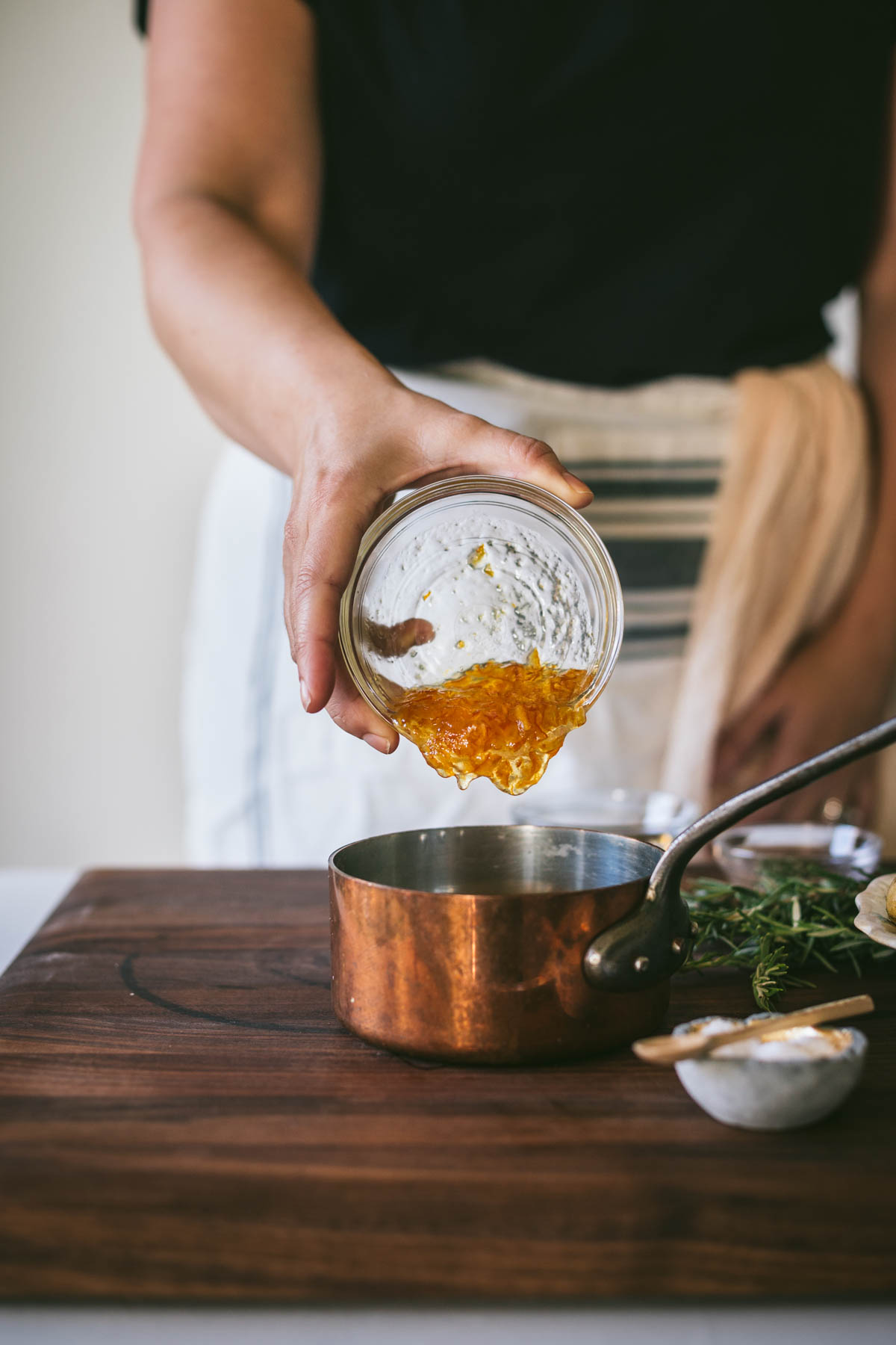 Rosemary and Marmalade Glazed Salmon