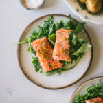 Rosemary and Marmalade Glazed Salmon