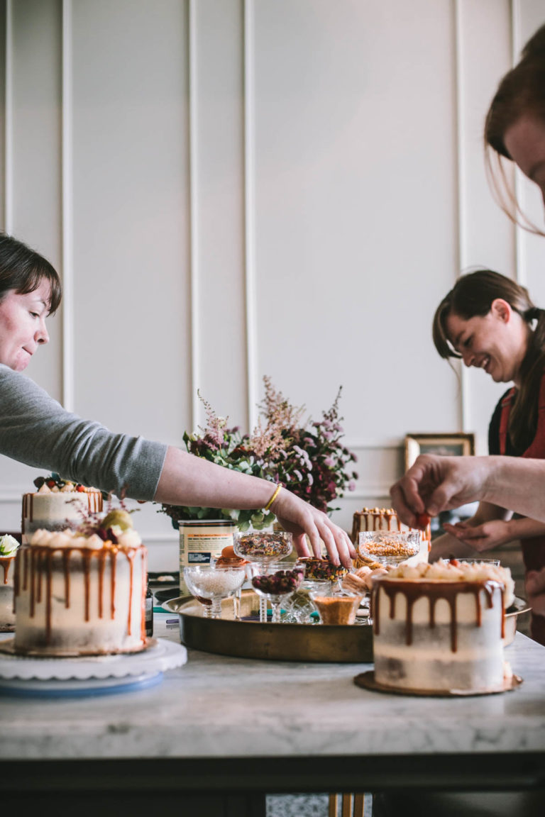 Olive and Artisan Cake Decorating Workshop: Tillamook Presents Browned Butter in the Fall.