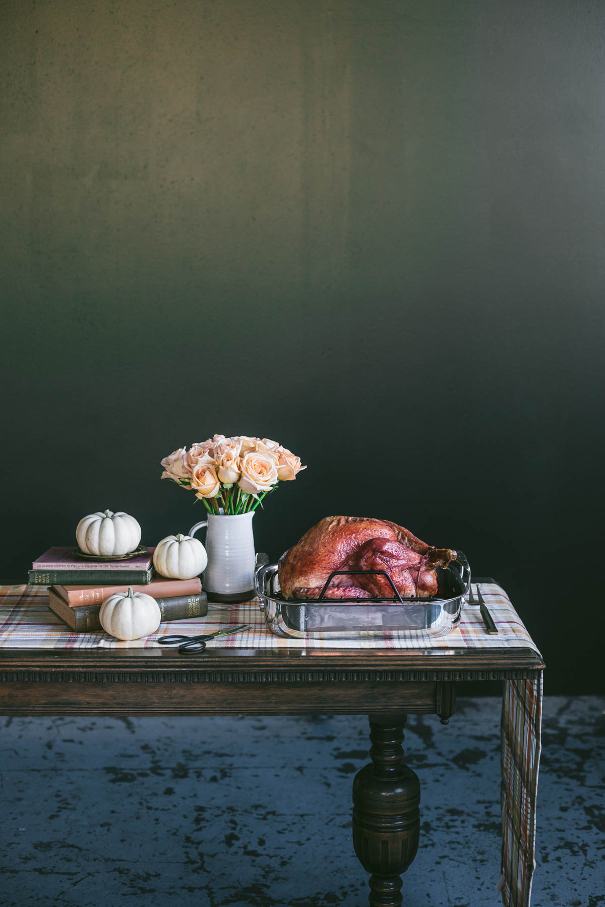 Cranberry Vanilla Bean and Clove Glazed Turkey