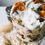 Dark Sweet Cherry and Chai Tea Trifle