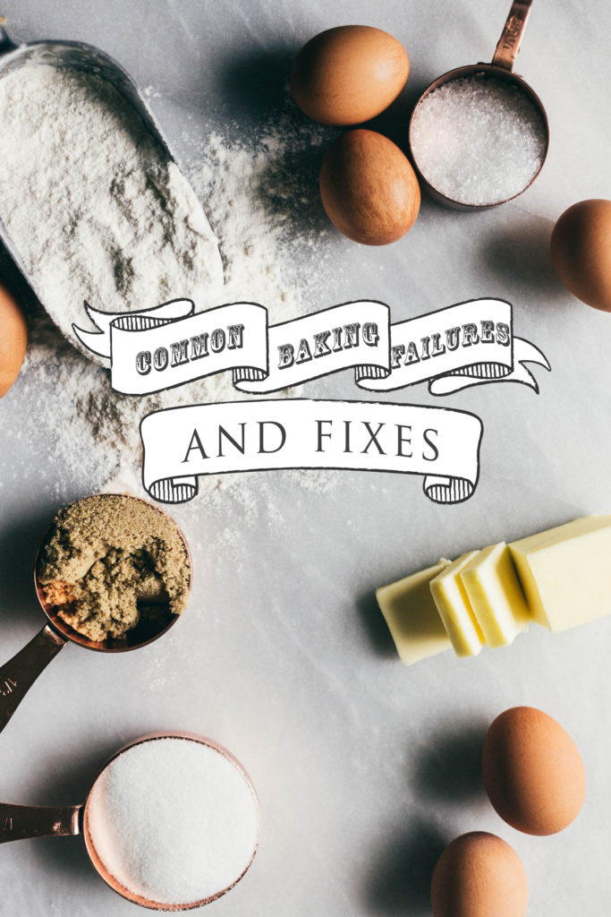 Common Baking Failures and Fixes #baking #cake #cookies #pie