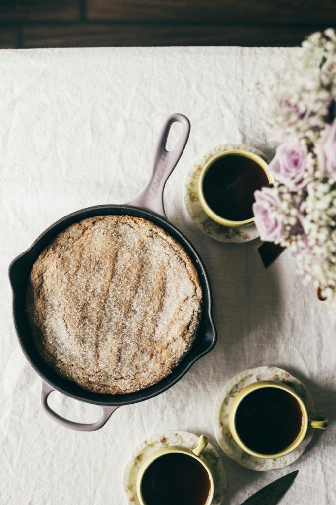 Churro Skillet Cookie #churro #skillet #cookie