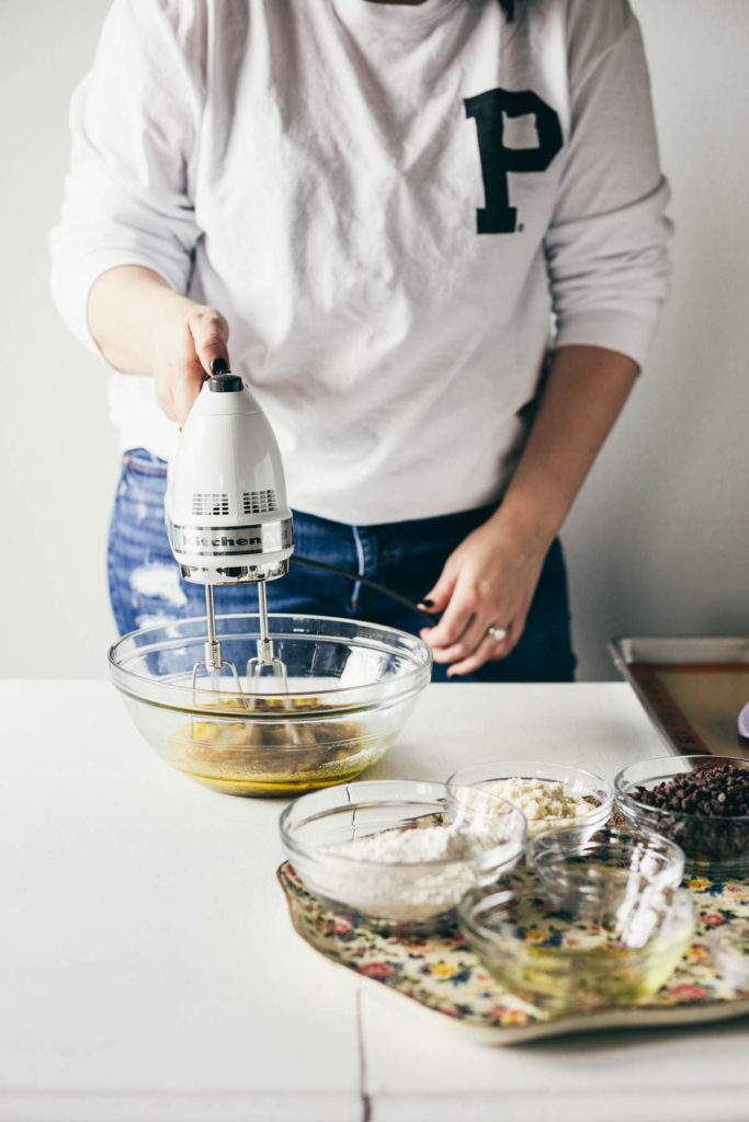 Olive Oil Chocolate Chip Cookies