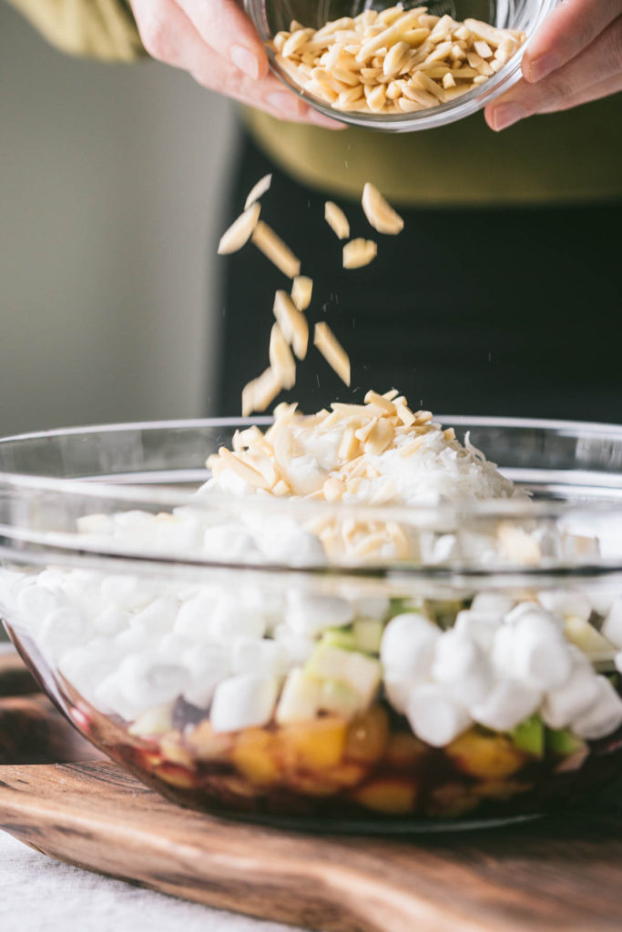 Cherry Almond Ambrosia Salad