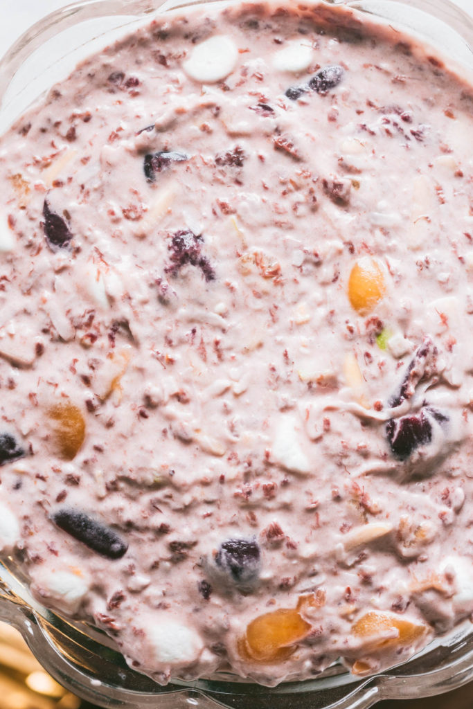 Cherry Almond Ambrosia Salad