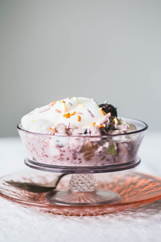 Cherry Almond Ambrosia Salad