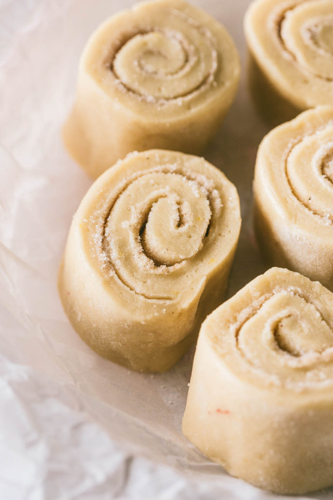 Cardamom Rolls with Bouquet Infused Icing