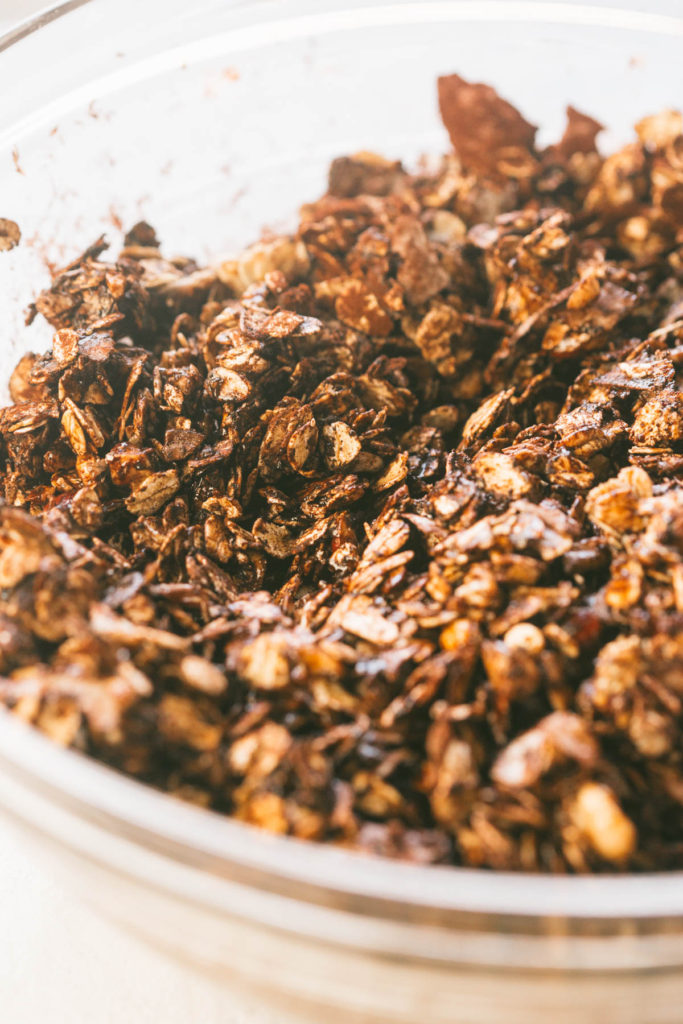 Chocolate Hazelnut Dessert Granola