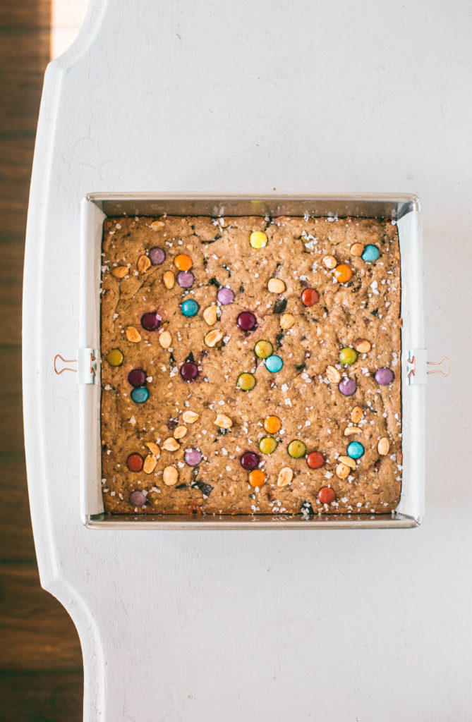 Monster Cookie Blondies