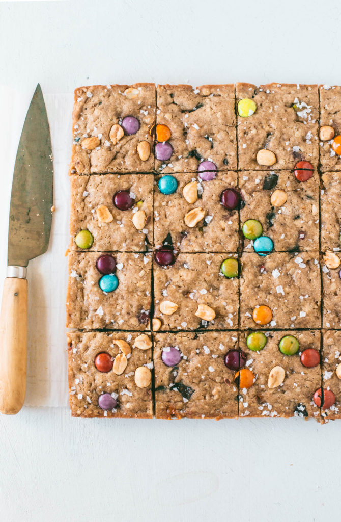 Monster Cookie Blondies