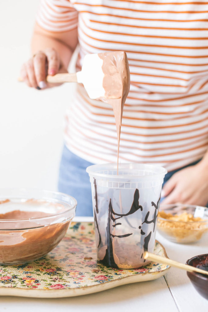 Chocolate Cheesecake No-Churn Ice Cream