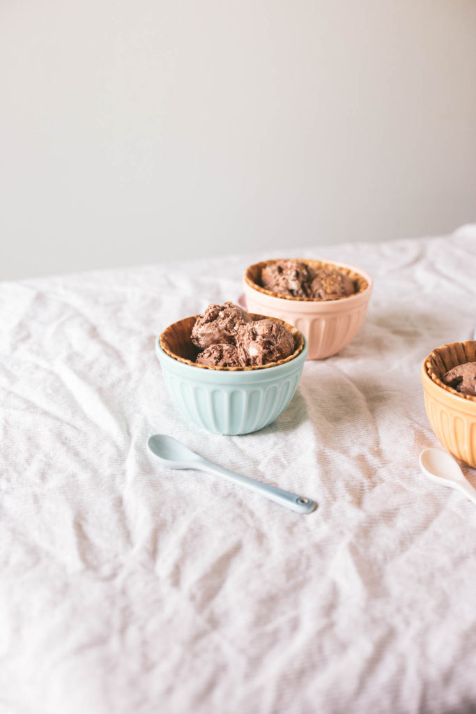 Chocolate Cheesecake No-Churn Ice Cream