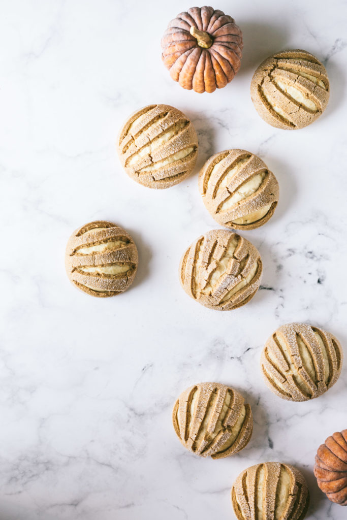 Pumpkin Spice Conchas