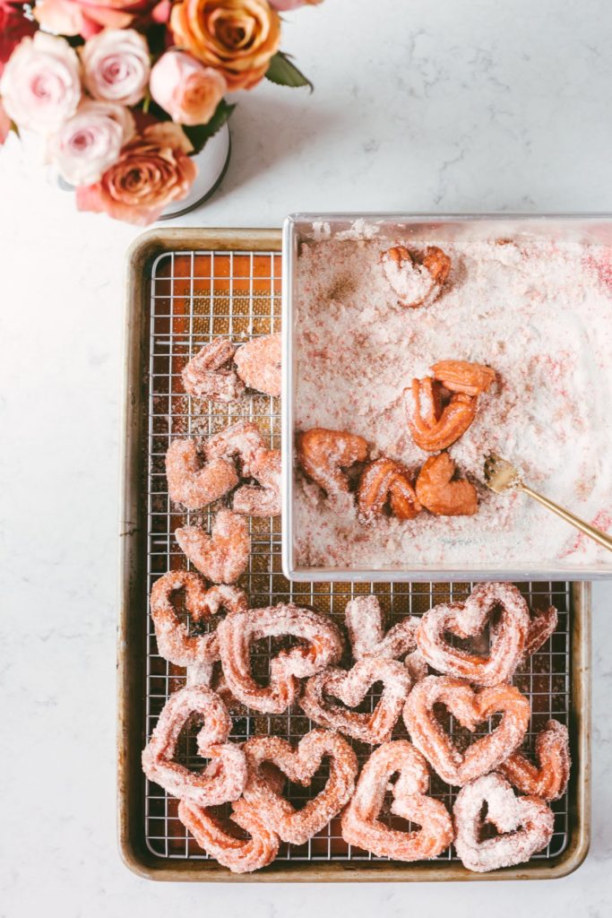 Heart Shaped Churros